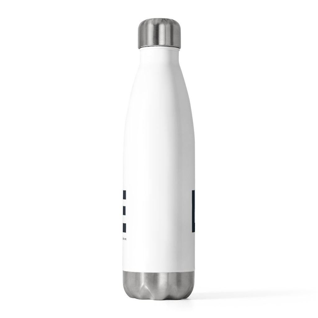 20oz Peppa Love Paw Print Insulated Bottle